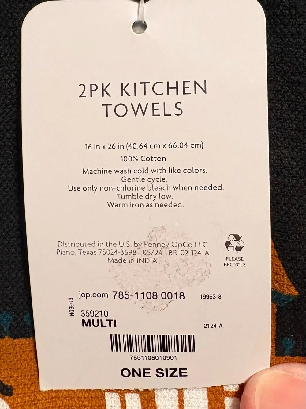 Halloween Dish Towel Bundle Spooky Hotel Owl Decor 4 Piece Set